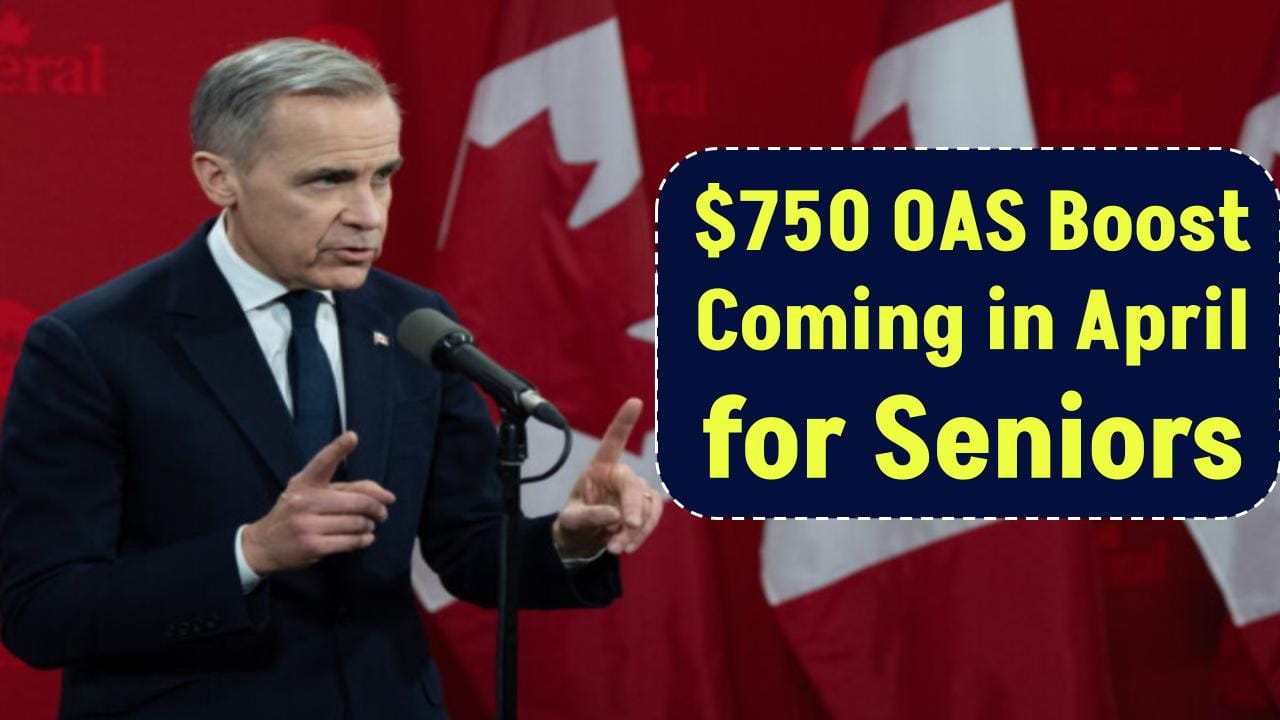 Seniors to Receive $750 OAS Boost in April – Check Eligibility Criteria and Payment Dates!