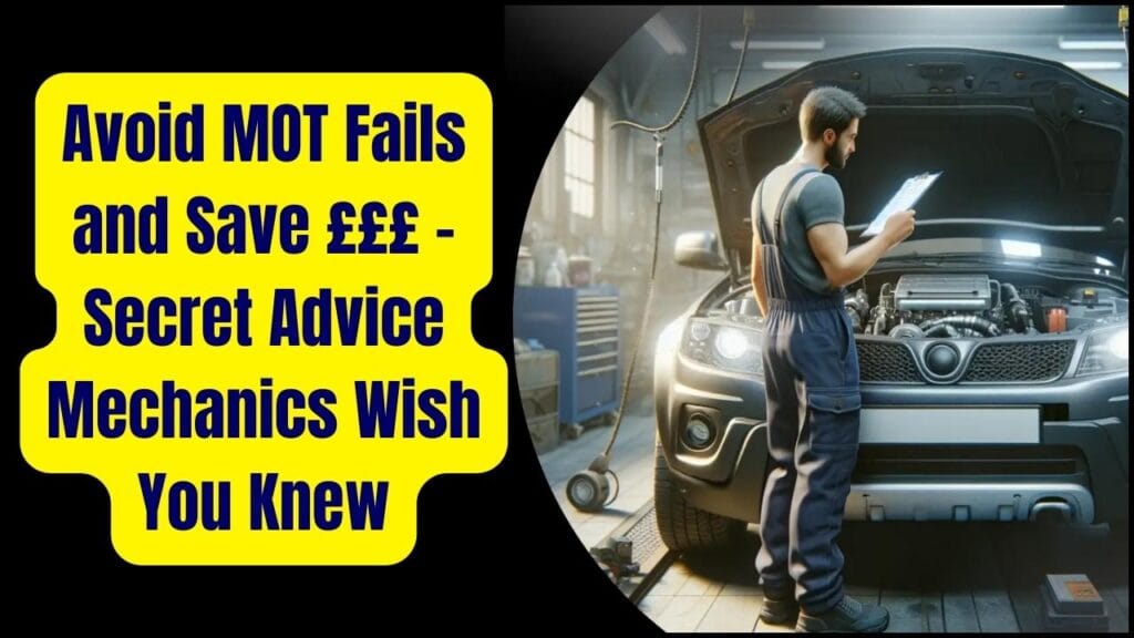Avoid MOT Fails and Save £££ – Secret Advice Mechanics Wish You Knew 1 Avoid MOT Fails and Save £££
