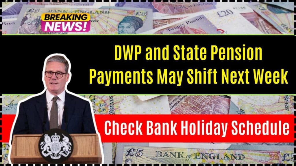 DWP and State Pension Payments May Shift Next Week — Check Bank Holiday Schedule 1 DWP and State Pension Payments May Shift Next Week