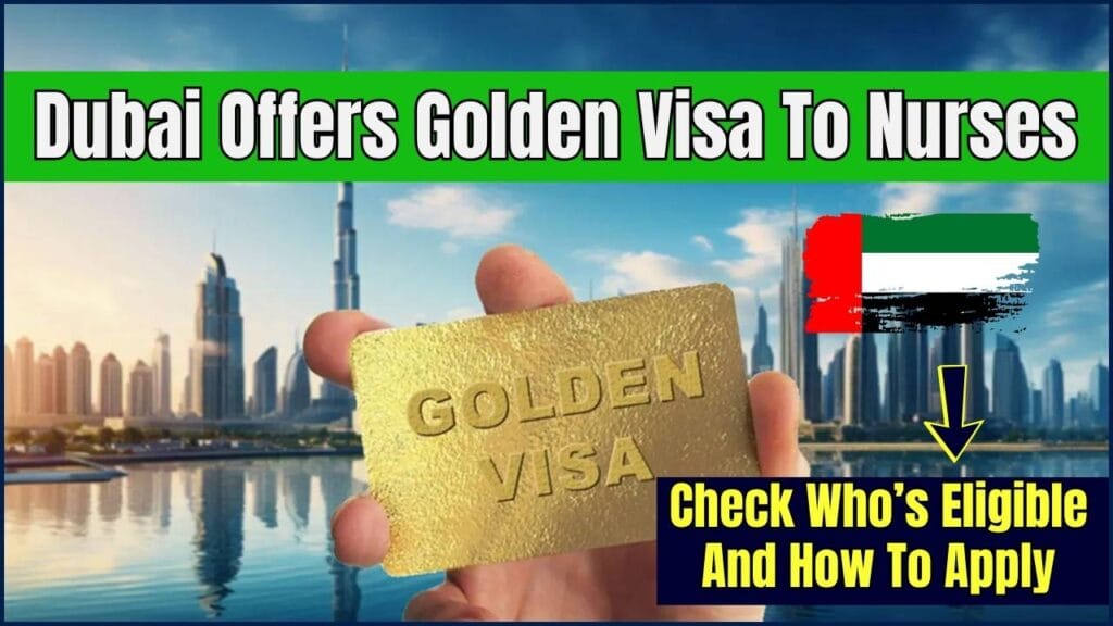 Dubai Offers Golden Visa To Nurses — Check Who’s Eligible And How To Apply 1 Dubai Offers Golden Visa To Nurses