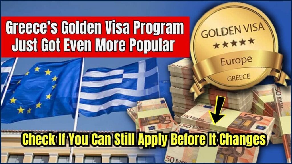 Greece’s Golden Visa Program Just Got Even More Popular – Check If You Can Still Apply Before It Changes 1 Golden Visa Program Just Got Even More Popular