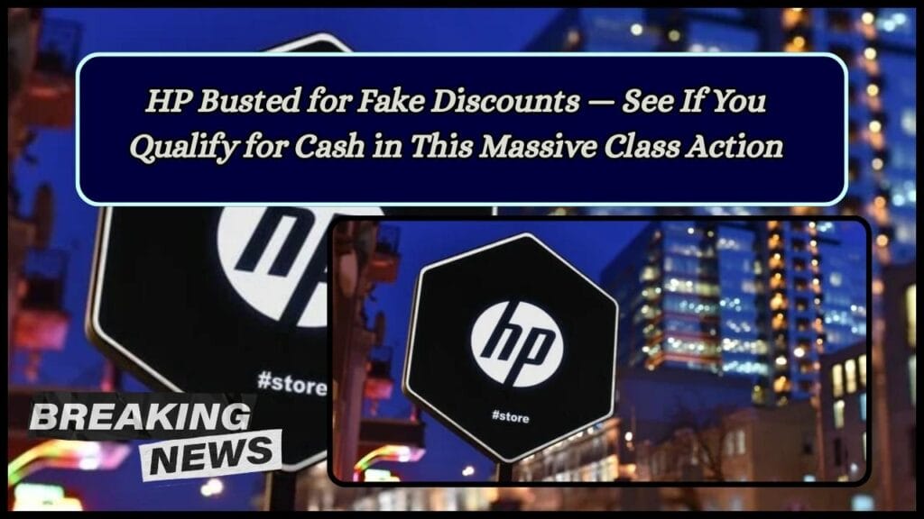 HP Busted for Fake Discounts — See If You Qualify for Cash in This Massive Class Action 1 HP Busted for Fake Discounts