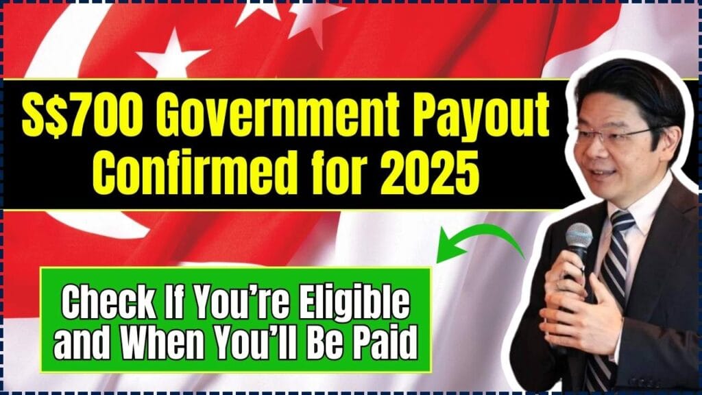 S$700 Government Payout Confirmed for 2025; Check If You’re Eligible and When You’ll Be Paid 1 S$700 Government Payout Confirmed for 2025