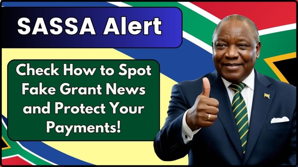 SASSA Alert: Check How to Spot Fake Grant News and Protect Your Payments! 1 SASSA Alert