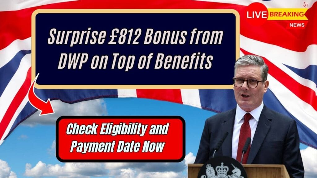 Surprise £812 Bonus from DWP on Top of Benefits; Check Eligibility and Payment Date Now 1 Surprise £812 Bonus from DWP on Top of Benefits; Check Eligibility and Payment Date Now
