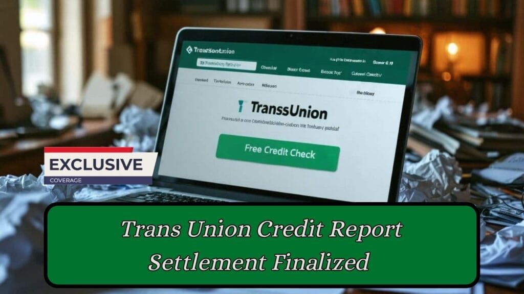 Trans Union Credit Report Settlement Finalized — Check If You Qualify For Compensation 1 Trans Union Credit Report Settlement Finalized